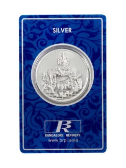Bangalore Refinery 10 Gram 999 Purity Lakshmi-Ganesh-Saraswati Silver Coin -Gemischtwarenladen Für Damenmode e7e6203F BR36 3