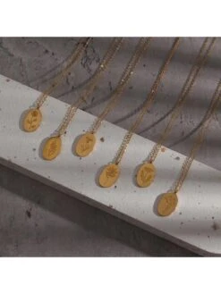 Inaya Accessories 18KT Gold Plated Birthday Month Flower Necklaces - November -Gemischtwarenladen Für Damenmode e84e7a3INNOVEMBER1 3