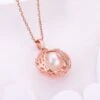 GIVA Sterling Silver Rose Gold My Precious Child Pendant With Chain For Womens -Gemischtwarenladen Für Damenmode efc9bf4INDJW PD01909 5