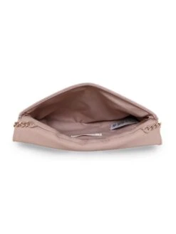 Accessorize London Women's Peach Suedette Flat Fold Clutch -Gemischtwarenladen Für Damenmode fd66729MA 59003206001 5