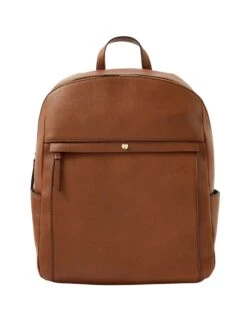 Accessorize London Women's Faux Leather Sammy Backpack Bag