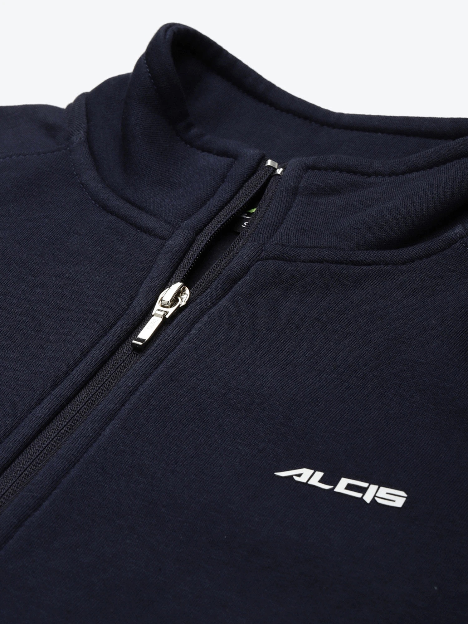 Alcis Women Navy Blue Sporty Jacket 4 Alcis Women Navy Blue Sporty Jacket – Bild 2