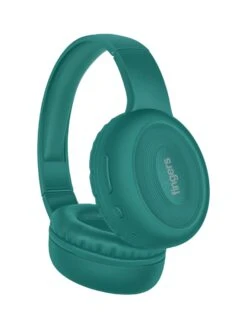 FINGERS Rock-n-Roll Lounge Wireless Headset With Club-like Bass (Bluetooth, FM Radio, Aux - Teal)