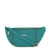 KLEIO Turquoise Quilted Chain Sling Bum Waist Belt Bag -Gemischtwarenladen Für Damenmode ho8017kl og 1