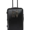 DKNY SEDUCTION Black Color ABS Material Hard 24" Medium Size Trolley -Gemischtwarenladen Für Damenmode lf dknyx00000030 1 2b6a1edb