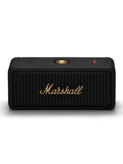 Marshall Emberton 20 Watt Wireless Bluetooth Portable Speaker Black & Brass