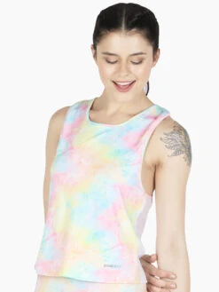 Muscle Torque MuscleTorque Bon-Dry Tie Dye With Breathable Mesh On Back T-Shirt - Multicolor (2XL) -Gemischtwarenladen Für Damenmode mt21 tee04 3 c36bb865