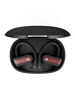 Boult Audio AirBass MuseBuds True Wireless Earbuds With 18H Total Playtime, IPX5 Sweatproof (Red)