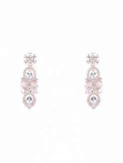 Priyaasi American Diamond Cubic Zirconia Rose Gold Plated Jewellery Set -Gemischtwarenladen Für Damenmode nl pr 10624 4 4e66b27a