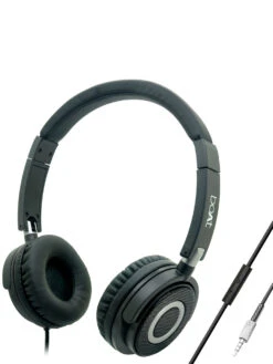 Boat BassHeads 900 N On-Ear Wired Headphone With Super Extra Bass & In-line Mic - Black