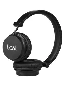 Boat Rockerz 400 N Bluetooth Headphone With Super Extra Bass & In-line Mic - Carbon Black