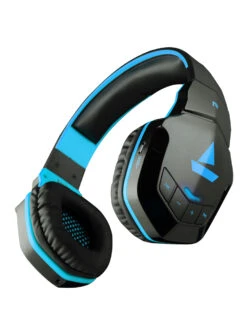 Boat Rockerz 510 N Bluetooth Headphone With Thumping Bass & In-line Mic - Jazzy Blue