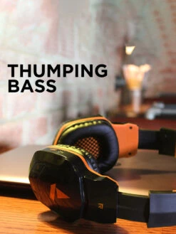 Boat Rockerz 510 N Bluetooth Headphone With Thumping Bass & In-line Mic - Molten Orange -Gemischtwarenladen Für Damenmode nyfboat000046 4 d50f0d14