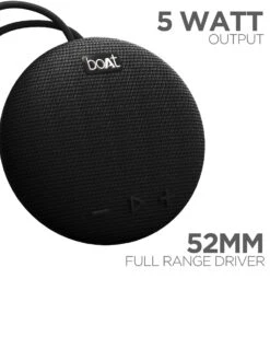 Boat Stone 190 N Portable Wireless Speaker With 5W Sound - Black -Gemischtwarenladen Für Damenmode nyfboat000055 7 71a99f4a