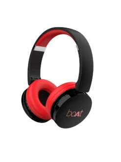 Boat Rockerz 370 N Wireless Headphone With Immersive Audio And Upto 12H Playback (Fiery Red)