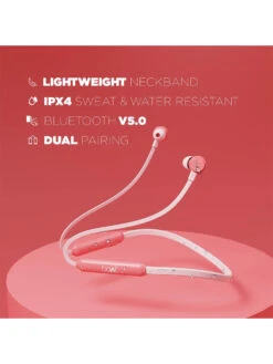 Boat 103 Wireless N Neckband With BT V5.0, IPX4 & Up To 15H Playback (Mint Pink) -Gemischtwarenladen Für Damenmode nyfboat000129 4 5fe6c6cf