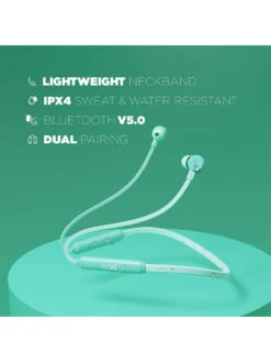 Boat 103 Wireless N Neckband With BT V5.0, IPX4 & Up To 15H Playback (Mint Green) -Gemischtwarenladen Für Damenmode nyfboat000130 4 d35510f9
