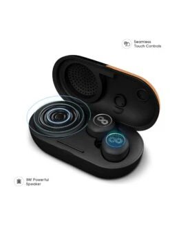 Crossloop GEN TWS Bluetooth Earbuds With 3W Speaker Case -Pine Wood Finish -Gemischtwarenladen Für Damenmode nyfcrsl000016 5 7af13811