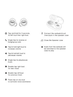 Crossloop GEN TWS Bluetooth Earbuds With 3W Speaker Case -Pine Wood Finish -Gemischtwarenladen Für Damenmode nyfcrsl000016 6 48d93174