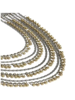 Fida Ethnic Traditional Oxidised Silver Two Tone Layer Statement Necklace For Women -Gemischtwarenladen Für Damenmode osxxutn14 4