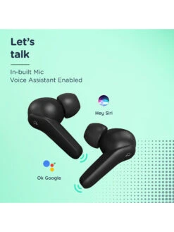 Pebble Arc TWS Earbuds With Bluetooth 5.0, Immersive Audio, Up To 15H Total Playback,Voice Assistant -Gemischtwarenladen Für Damenmode pebble 8906086572306 5 aadbeafd
