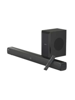 Portronics Pure Sound 102 Bluetooth Soundbar 160W Surround Sound With Wireless Woofer(Black)