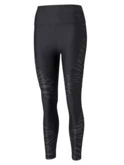 Puma Train Eversculpt Print Womens Black Sports Tights