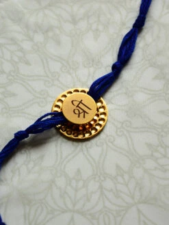 Suhani Pittie Rakhi With Gold Embellishment