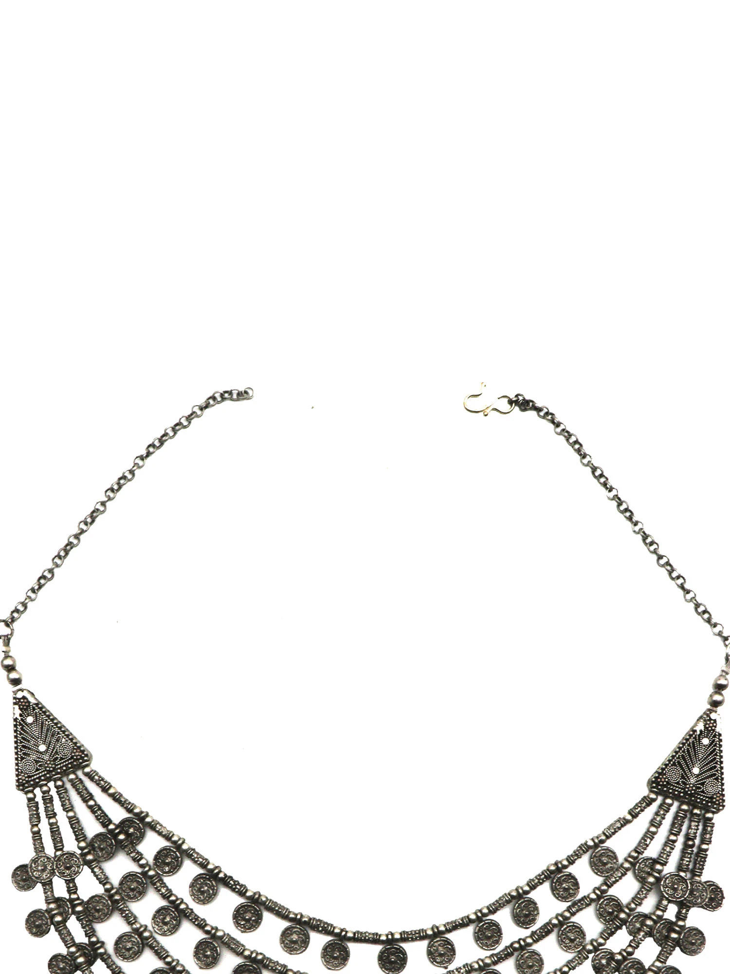 Teejh By Joker And Witch Silver Brass Necklace 7 Teejh By Joker And Witch Silver Brass Necklace – Bild 5