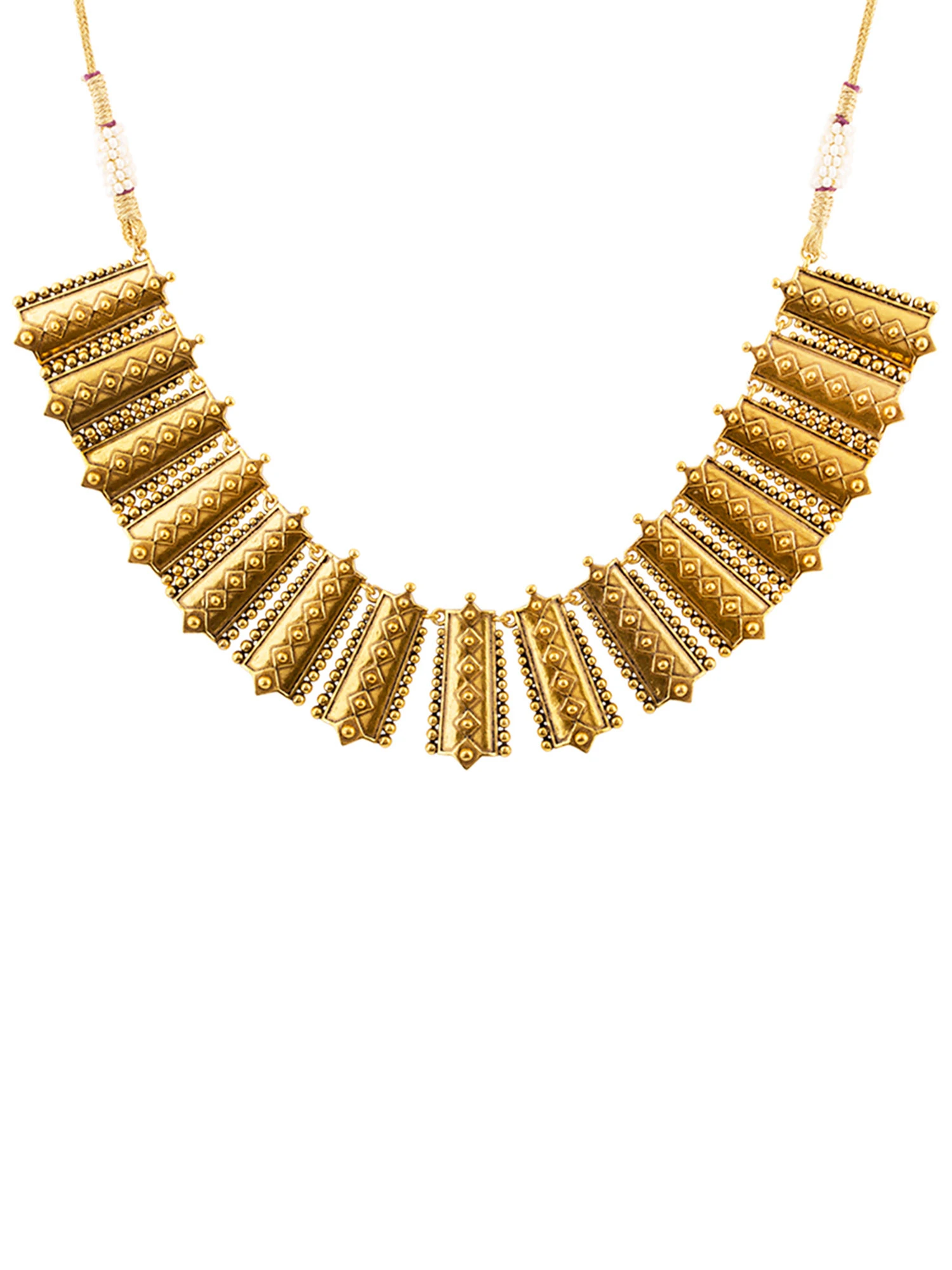 Voylla Rava Ball Statement Choker Necklace 4 Voylla Rava Ball Statement Choker Necklace – Bild 2