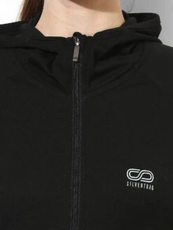 Silvertraq Women Track Hoodie - Black -Gemischtwarenladen Für Damenmode w068b 4 aca30b10