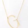 Tipsyfly Slanted Alphabet Necklace-Letter G -Gemischtwarenladen Für Damenmode w194ng 68866a04