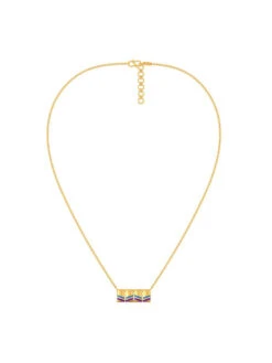 MELORRA 18Kt Prep It Up Gold Necklaces