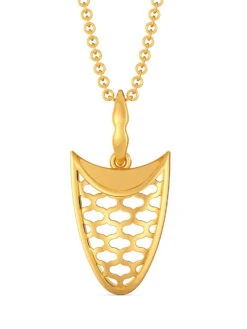 MELORRA 18Kt Frills Of Charm Gold Pendants