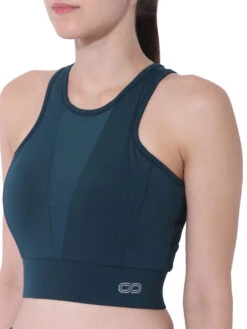 Silvertraq Women Biker Moto Crop Top - Green -Gemischtwarenladen Für Damenmode w222t 7 cc72dde0